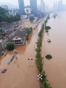重庆39年来最大洪峰过境，水位192.1米