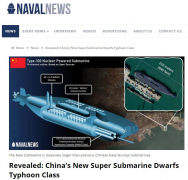 中国造出比台风级还大的“潜艇之神”？愚人节假新闻，别信